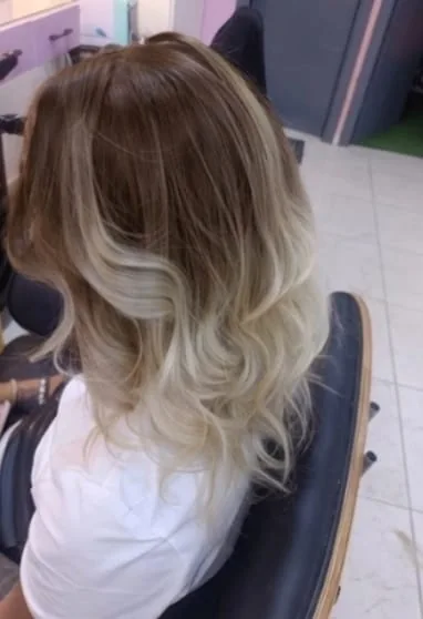 Hair colour & highlights — Service artwork or salon portfolio reference