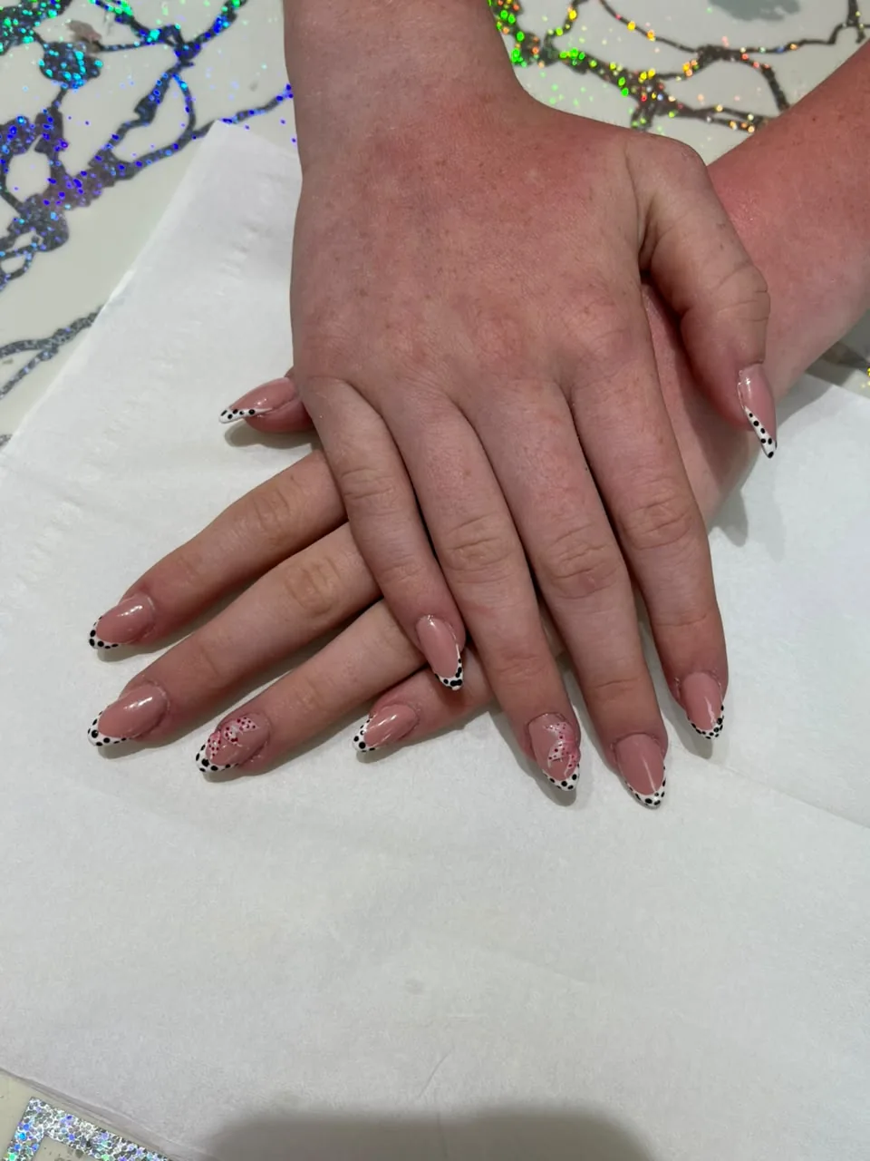 Hard gel, fibre gel & acrylic — Service artwork or salon portfolio reference
